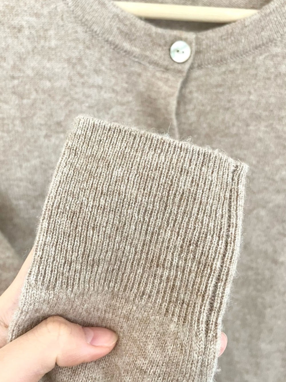 Quince Mongolian Cashmere Cardigan - Picture 9 of 11